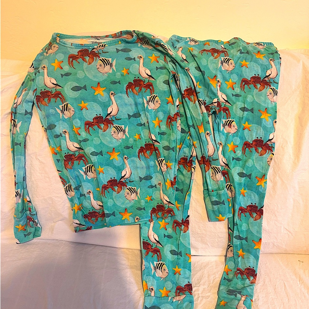 Posh Peanut little kid pjs. Disney’s live action Little Mermaid.